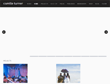 Tablet Screenshot of camilleturner.com
